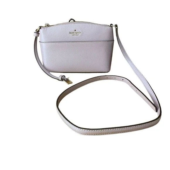 Kate Spade Lavender Mist Grove Street Millie Crossbody Purse Bag Leather - Picture 5 of 16